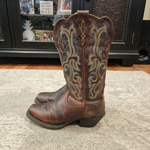 Justin Brown Cowboy Boots